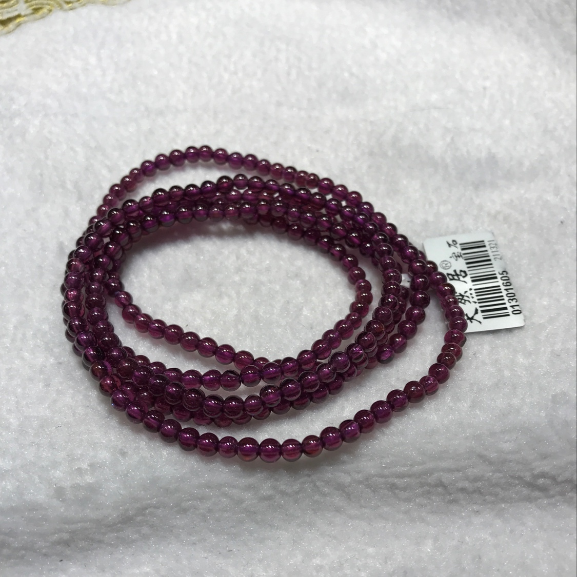 （天然居珠宝）石榴石手链0.4