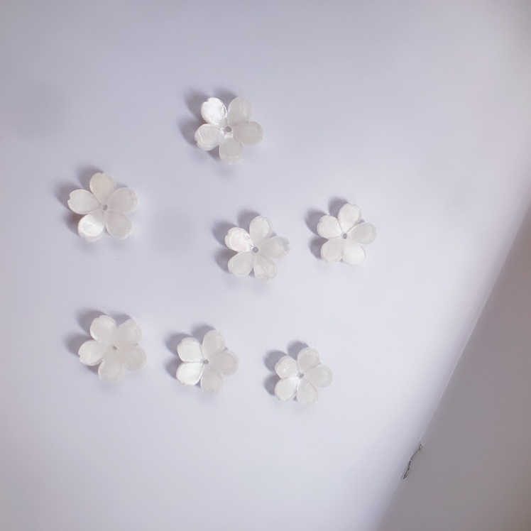 Imitation Shell Flower Headpiece Earpiece Accessories
