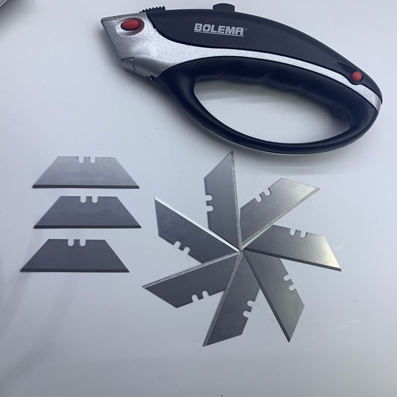 双泡耐用锋利全钢美工刀锋利手工裁纸工具切割工业用产品图