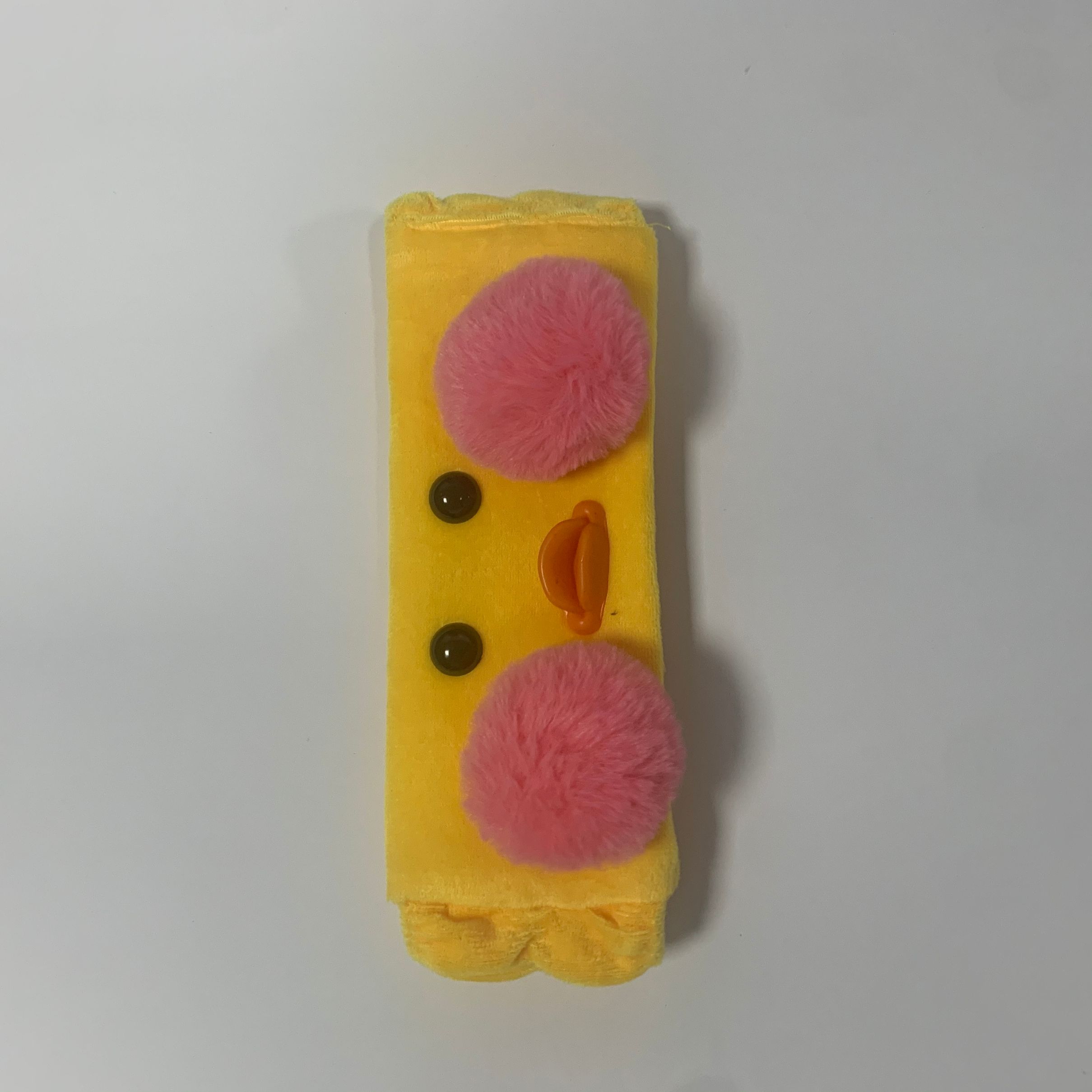 Yuhan Accessories' new Korean-style cute hyaluronic acid duck face wash hair tie, makeup mask and hair tie