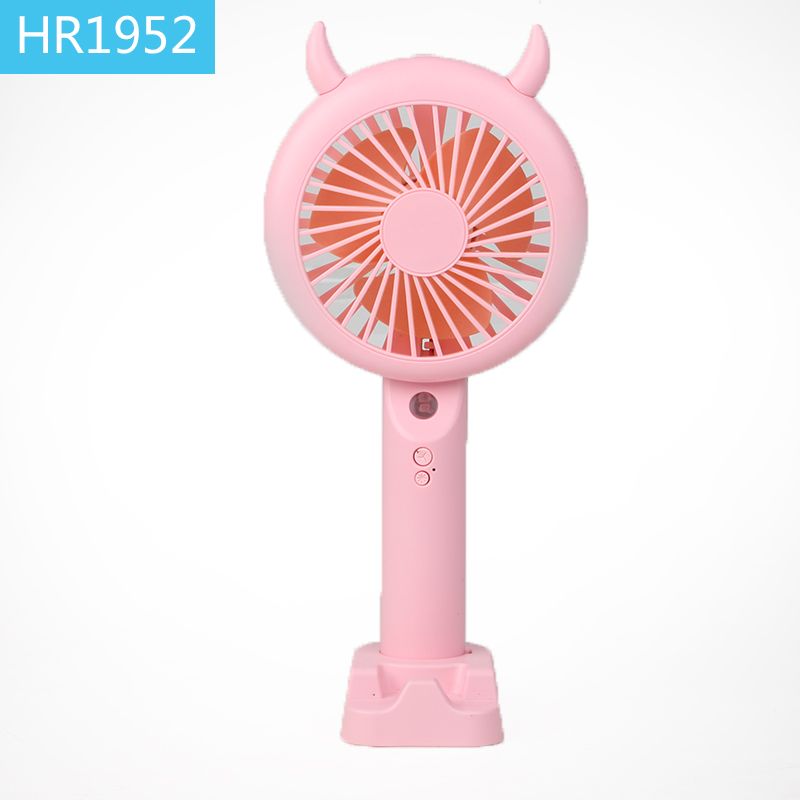 Hot-selling household electric fan, silent, on student dormitory beds, bedside tables, office desks, handheld mini detail image 2