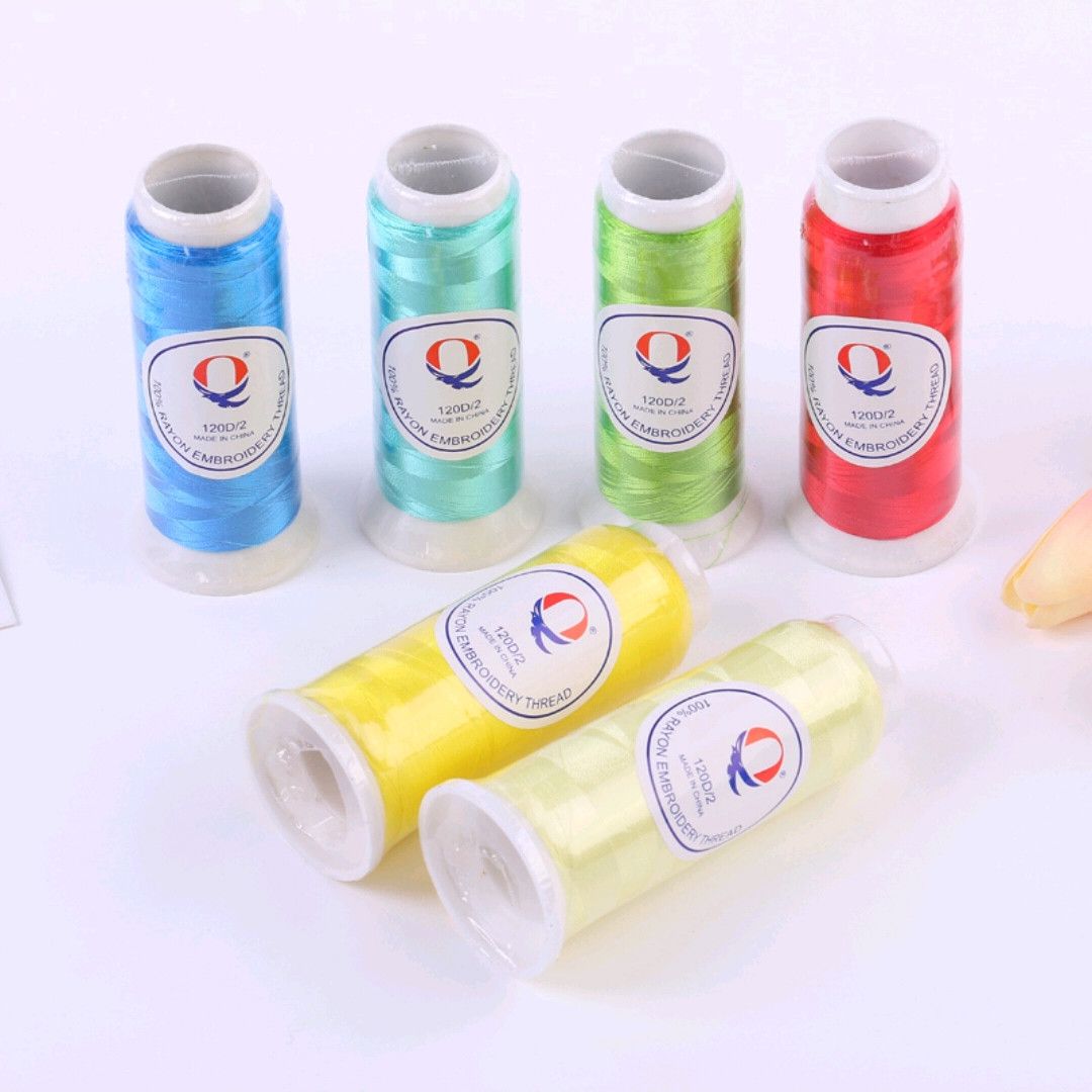 120D/2 Rayon Computer Embroidery Line Manufacturers Low Price Direct Sales details Picture