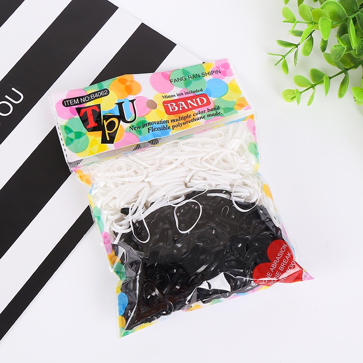 塑料小皮筋/儿童彩色皮筋/塑料彩色皮筋产品图