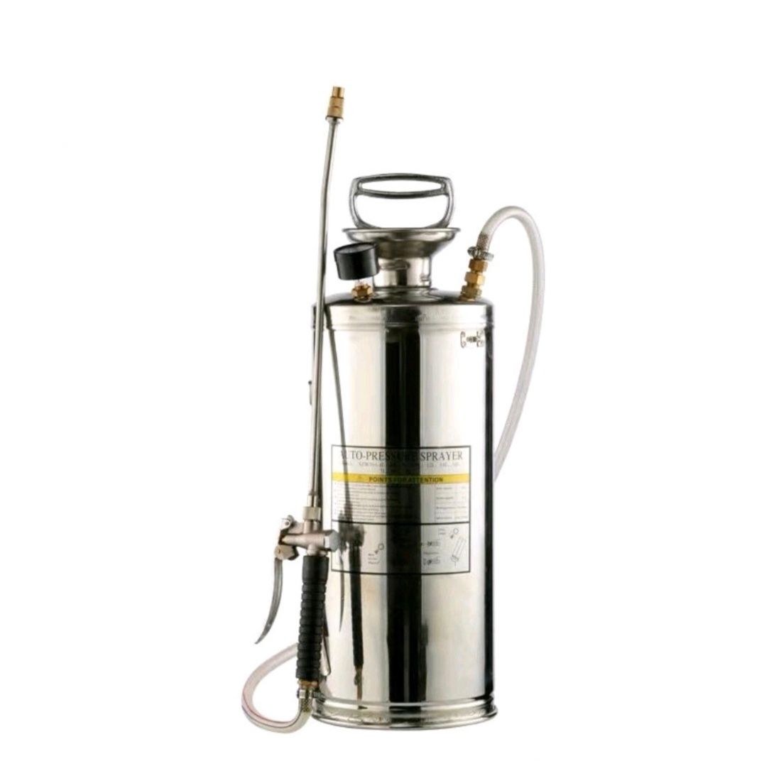 8/10/12L sprayer, stainless steel sprayer, metal pressure high-pressure sprayer, for spraying pesticides, watering detail image 1