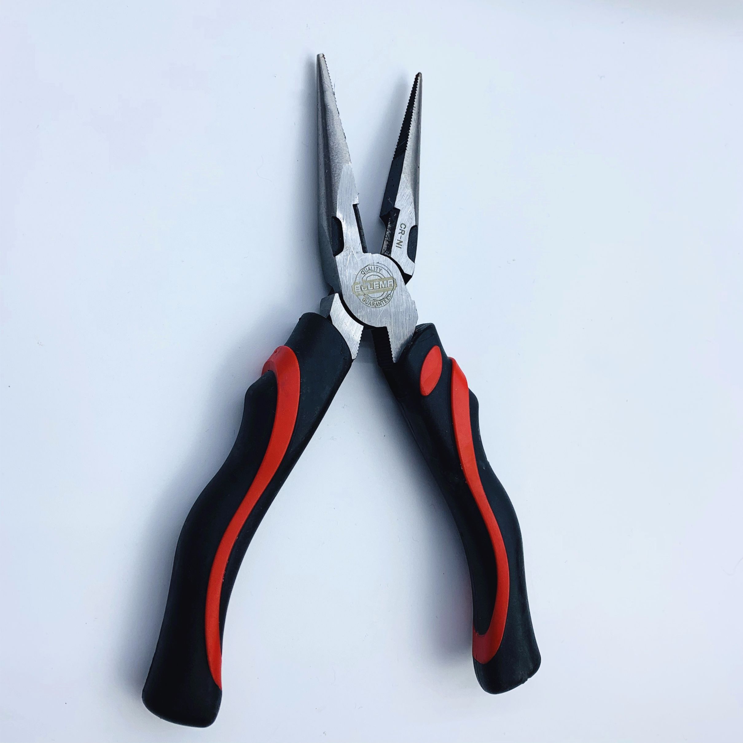 Tip tongs 6 "multi-function small tip tongs electrician tongs wire cable cutting cable tongs non-slip handle thumbnail