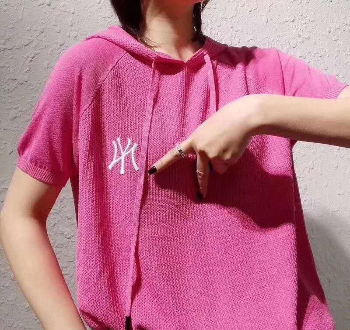 春夏装冰丝针织短袖