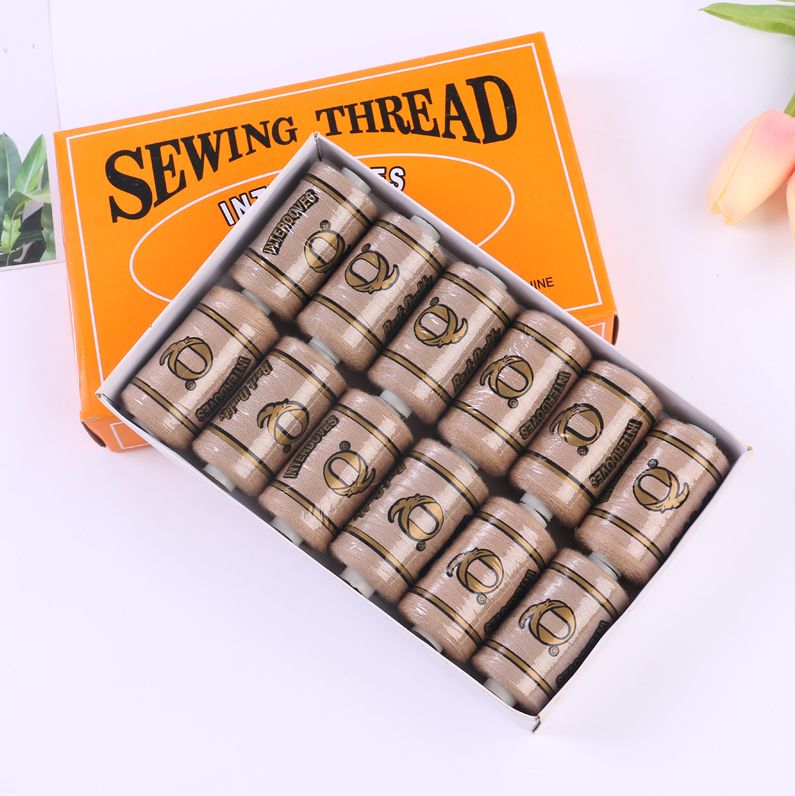 Home Box Sewing Thread Manufacturers Direct Sales 1000 Yards 40S/2 Sewing Thread