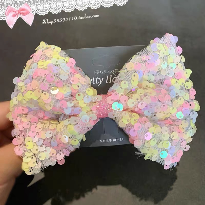The new Korean sequin bow 🎀 thumbnail