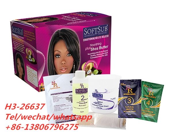 SOFTSUB Loose Hair Kit, Hair Relaxer Kit, Violet thumbnail