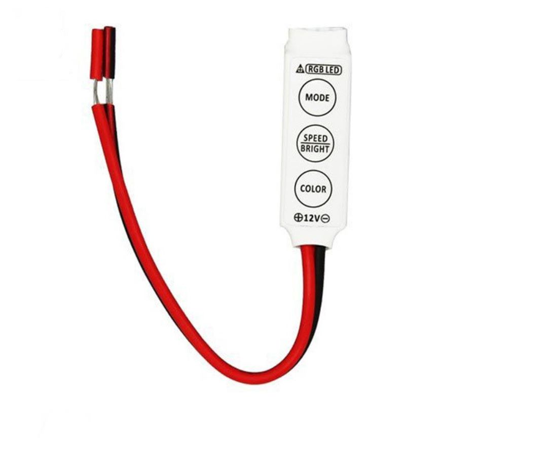 12V 6A 3keys Mini RGB led controllers