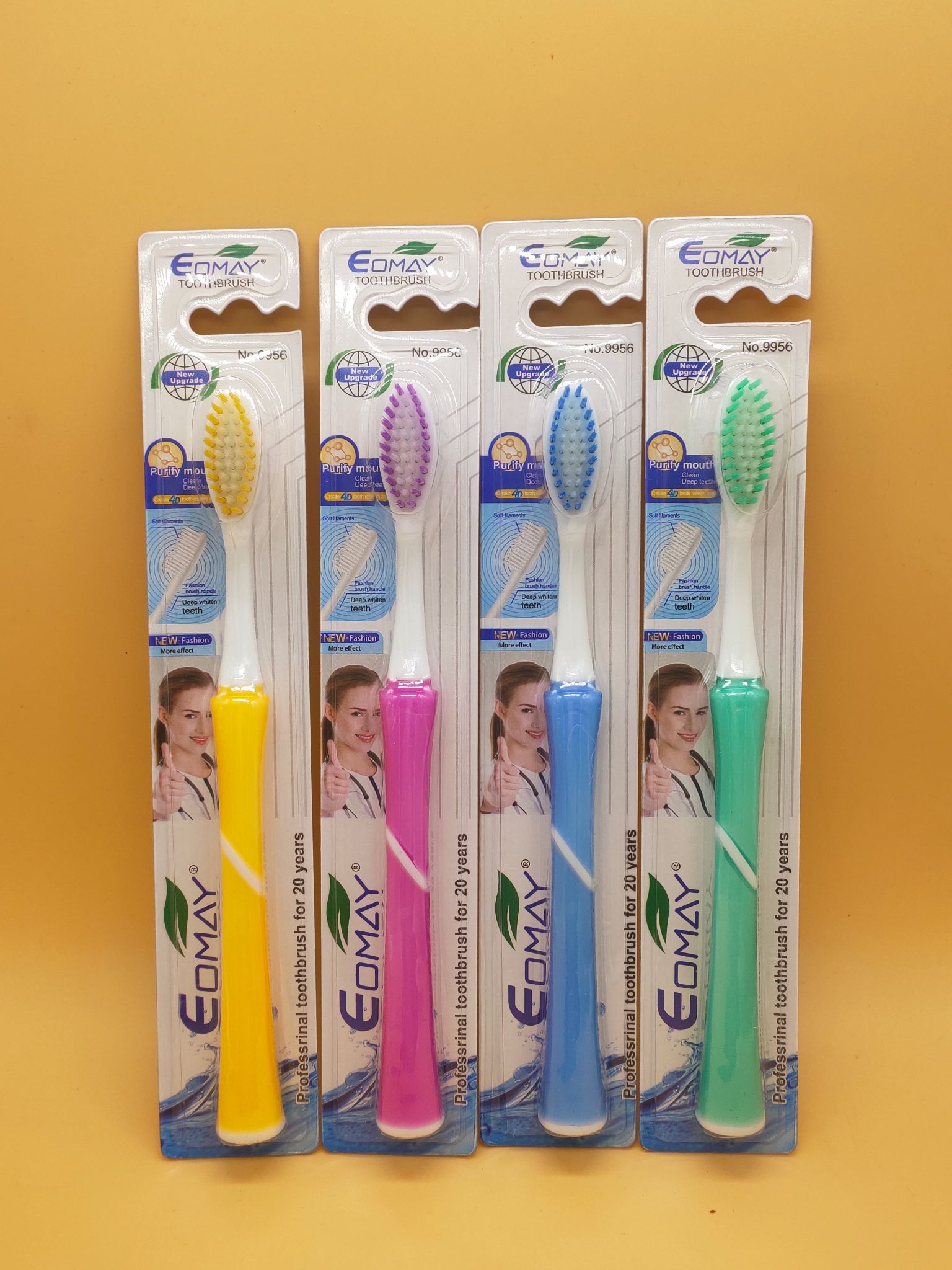 EOMAY Foreign Trade Adult toothbrush full figure