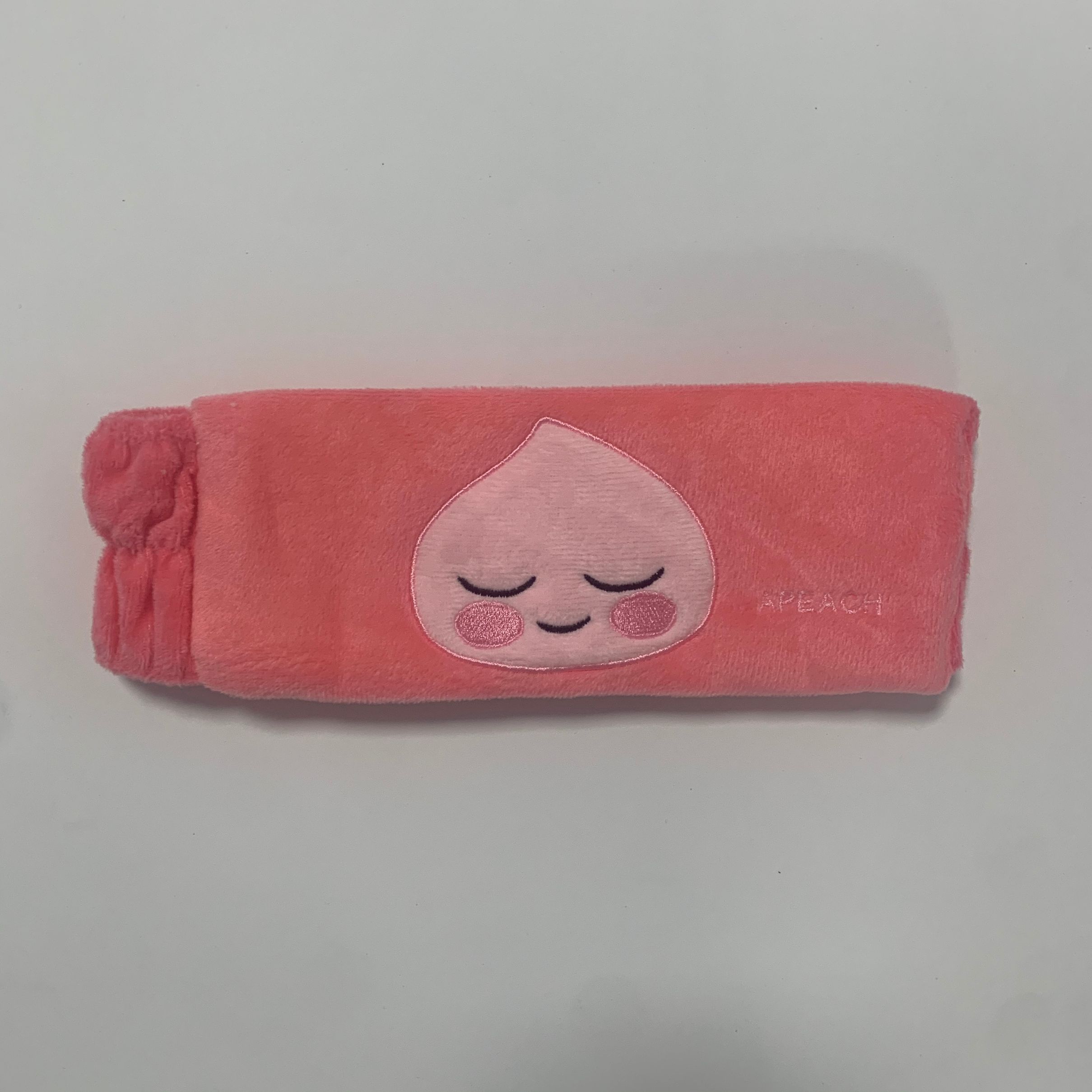 Yuhan Accessories' new Korean-style peach face wash and hair tie, makeup and mask hair tie