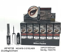 Silver lid eyeliner solution