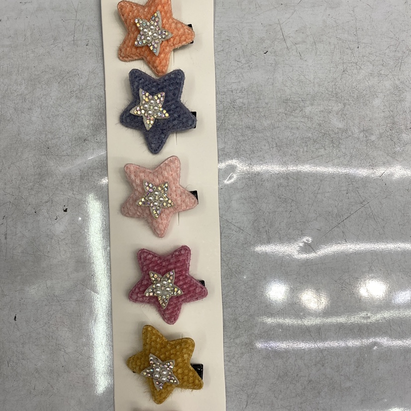 貂绒玉米粒五角星