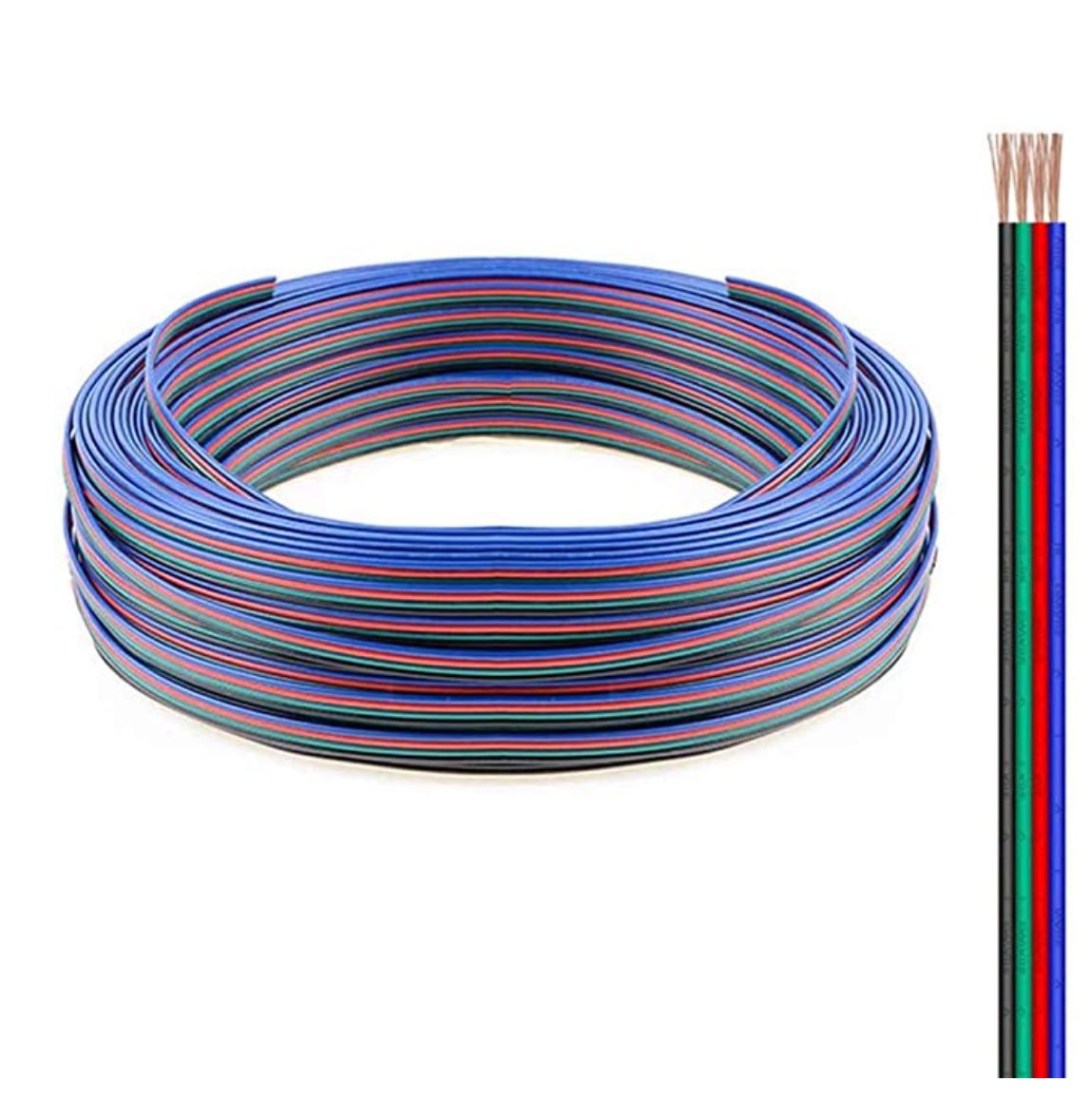 100m 4 PIN RGB Extension Cable