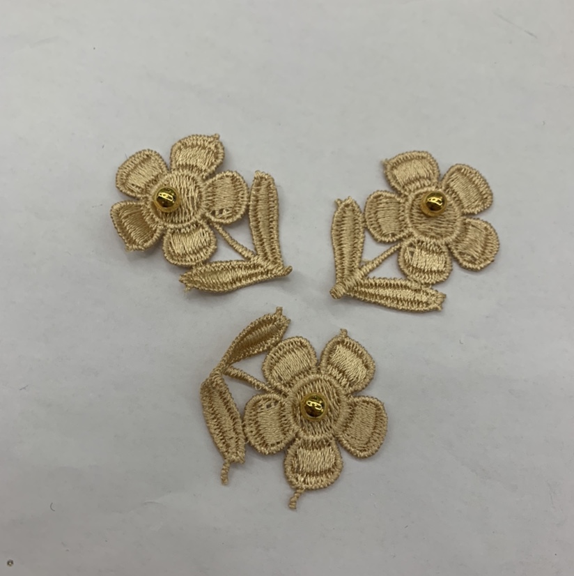 Water Soluble Flower Petal Bar Code Lace Diy Flower Lace Cut Yourself details Picture