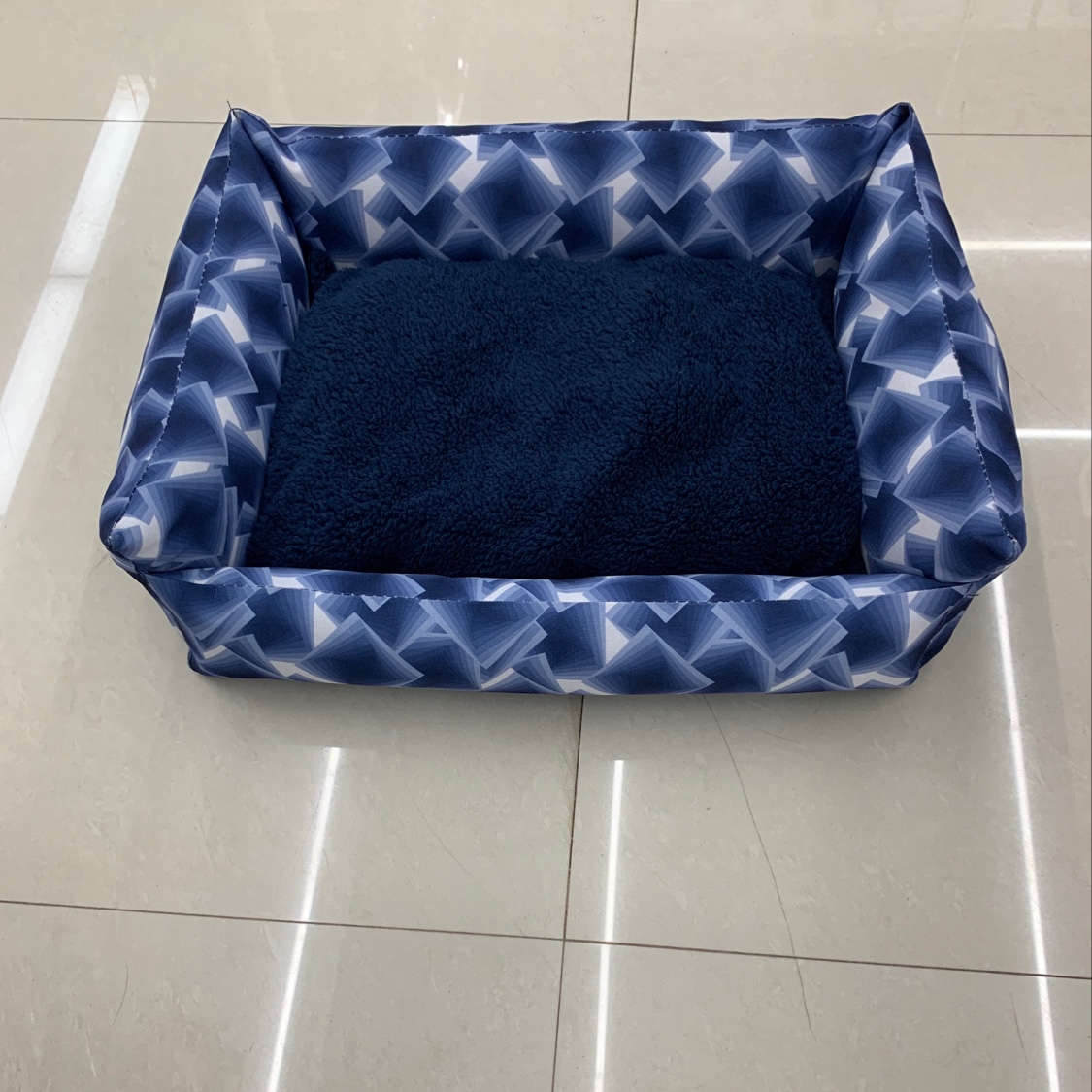Blue pet house thumbnail