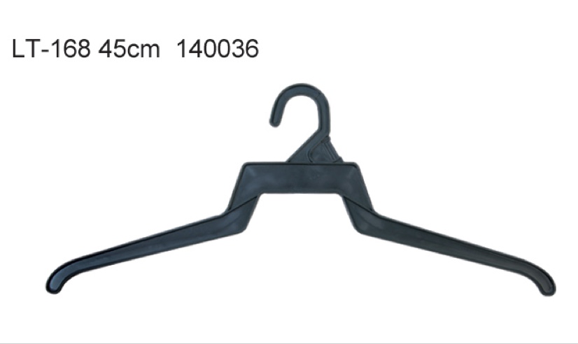 Lt-168 full-plastic garment accessories hangers plastic hangers 45 cm