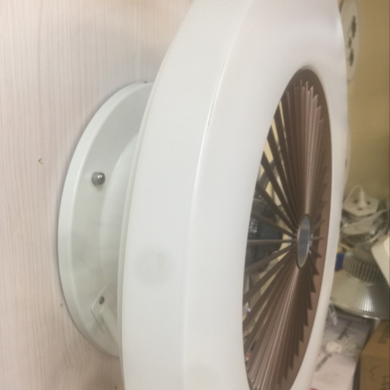 mini带灯风扇/客厅吸顶灯/吊灯灯具/风扇灯/卧室风扇吊灯细节图