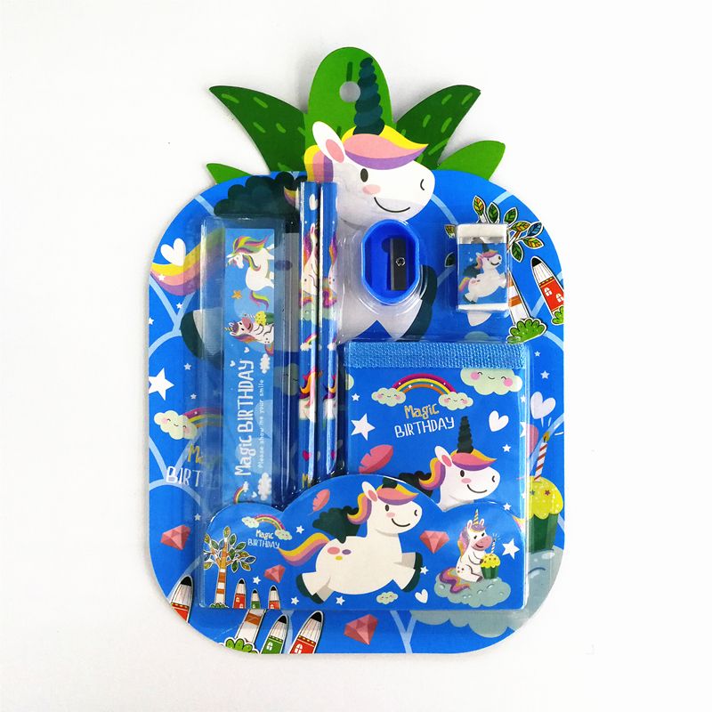 卡通儿童文具套装学习用品创意礼品文具套装礼盒 厂家定制批发