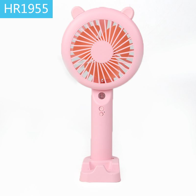 Mini office desktop, portable and silent household handheld small electric fan for student dormitory beds detail image 1