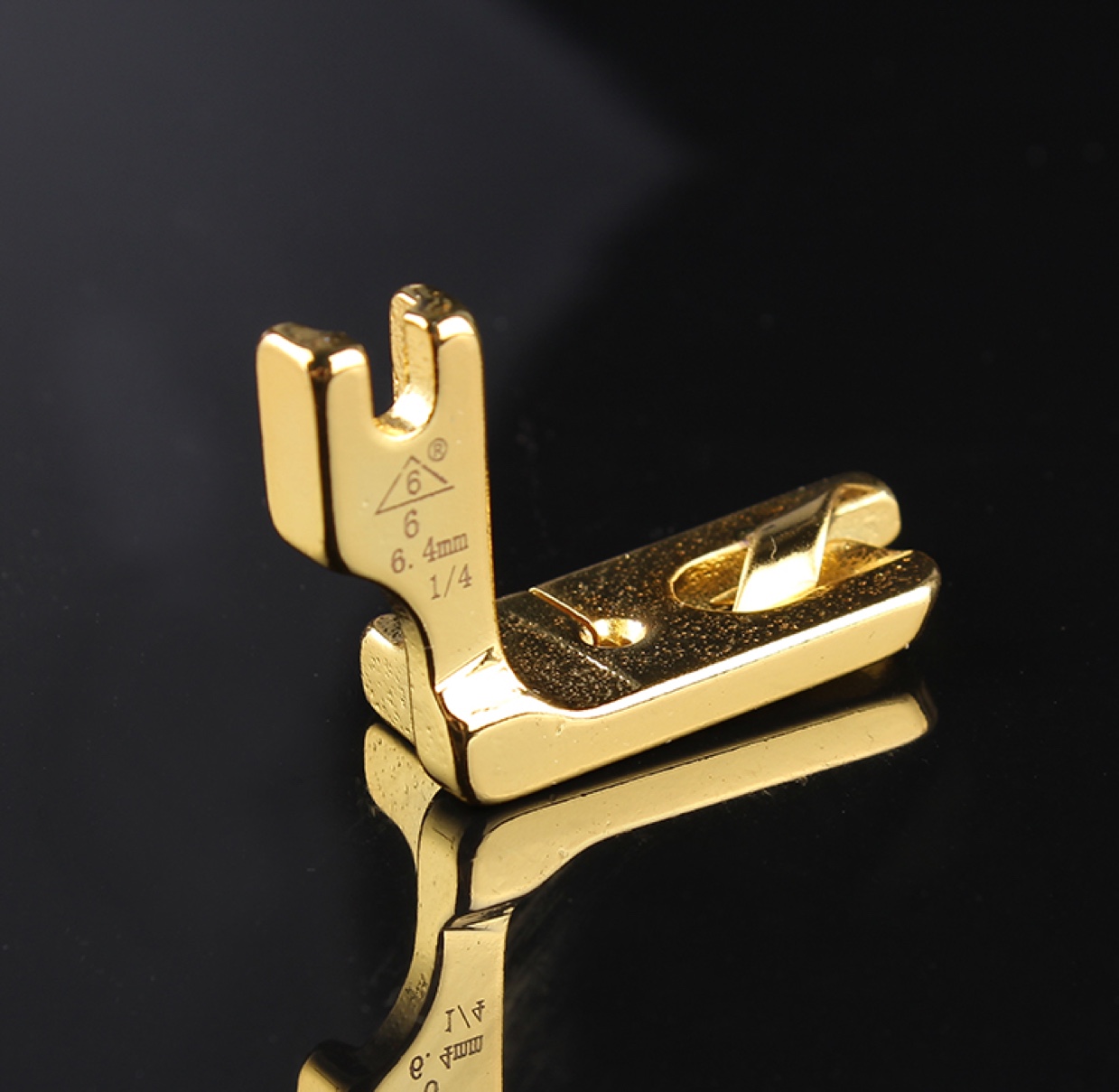 金色工业卷边压脚 1.6mm 2.0mm 2.4mm 3.2mm 4.0mm 4.7mm 5.6mm 精品压脚  平车压脚 Juki Industry Presser Foot产品图