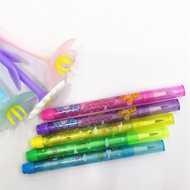 Factory direct sales of six-section bullet pencils and six-section colored crayons, one-piece consignment