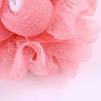 Two-Color Fashion Super Soft Bath Ball Bath Flower New Pendable Lace Edge Bath Ball Home Bath Supplies Specification drawing