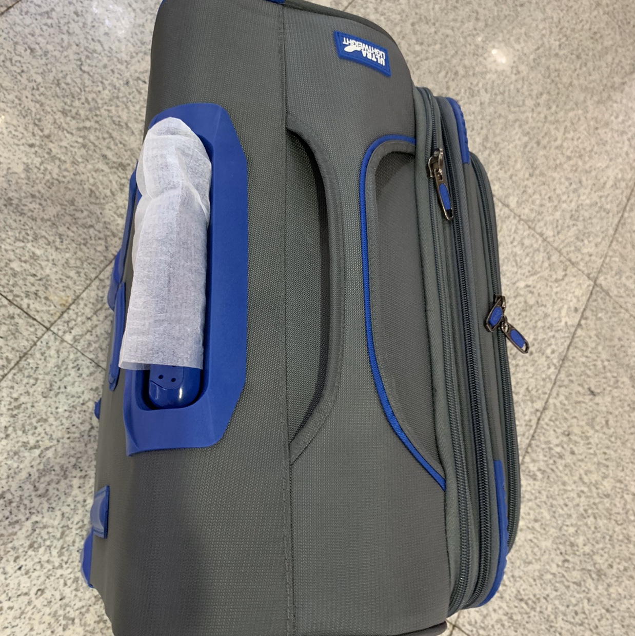 3件套帆布拉杆箱。厂家直销。细节图