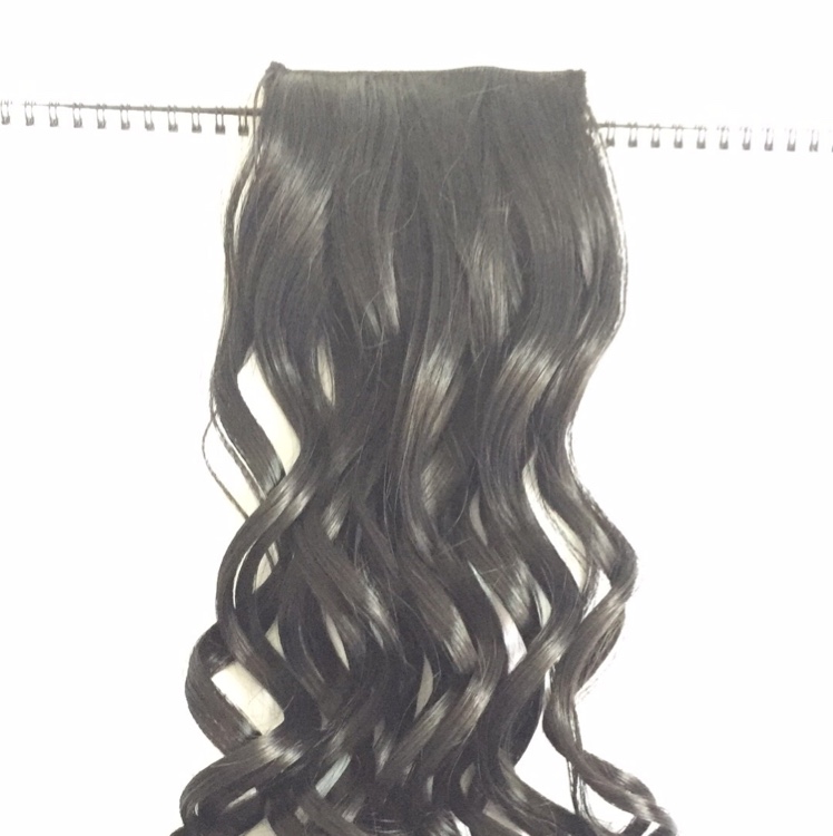 Yiyang wig 4-clip hair piece high-temperature silk curling piece
