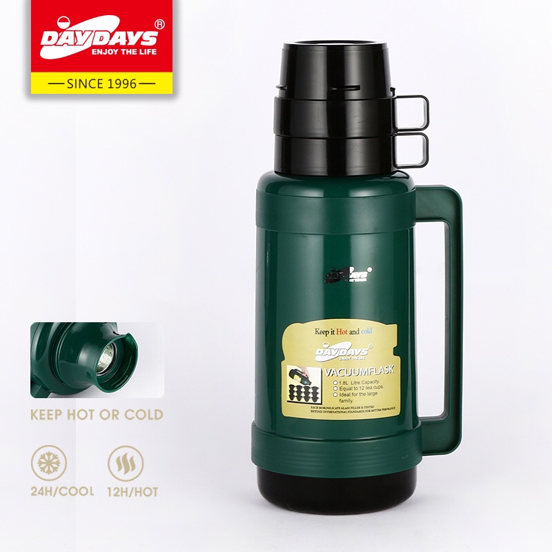 28T180-1.8L plastic glass liner portable outdoor vacuum flask for home use full figure