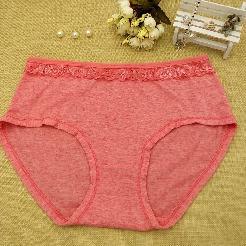Low-Rise Fashion Women's Printed Underwear With Bow Seamless Skin Briefs Shorts Foreign Trade 48