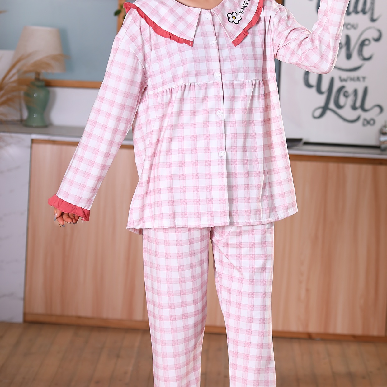 Knit pajamas