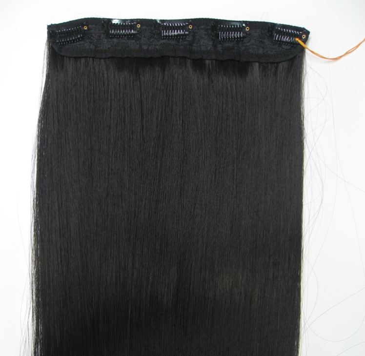 Yiyang wigs for women, 5-tooth hair extensions, straight hair