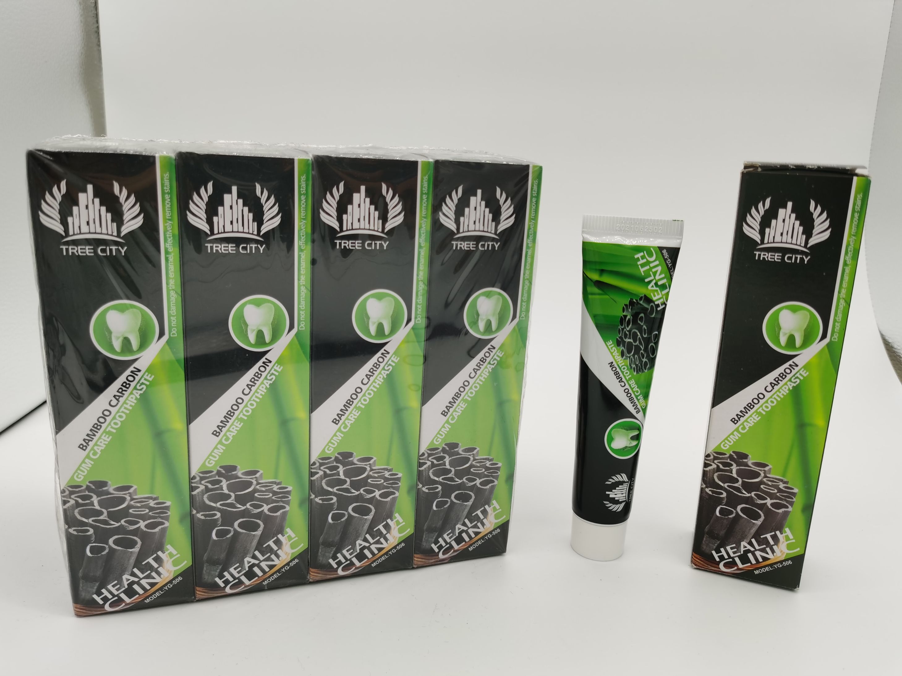 108g bamboo charcoal toothpaste full figure