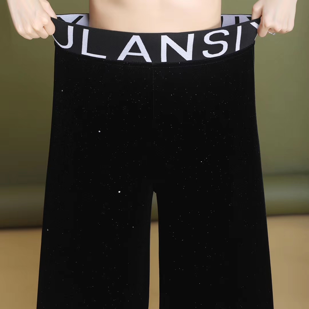 Sparkling velvet pants, M, L, xL undefined