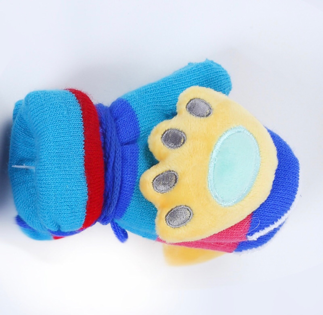 Creative cartoon baby bags, children's necklaces, finger-hugging gloves, cute finger-hugging baby gloves, factory direct sales in winter undefined