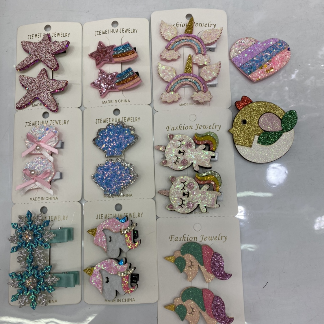 网红儿童卡通发夹可爱刘海夹