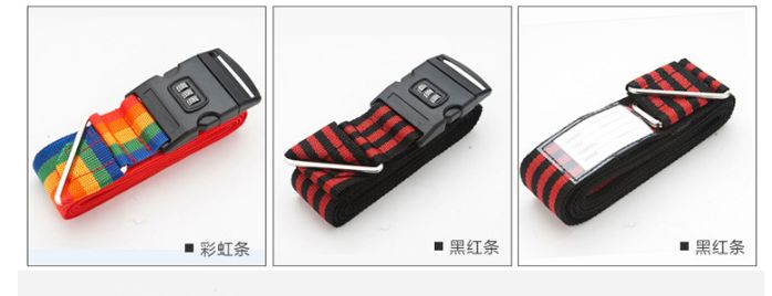 The luggage strap is CH-18D detail image 1