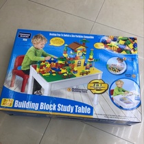 501 blocks table +76 blocks slide +1 chair