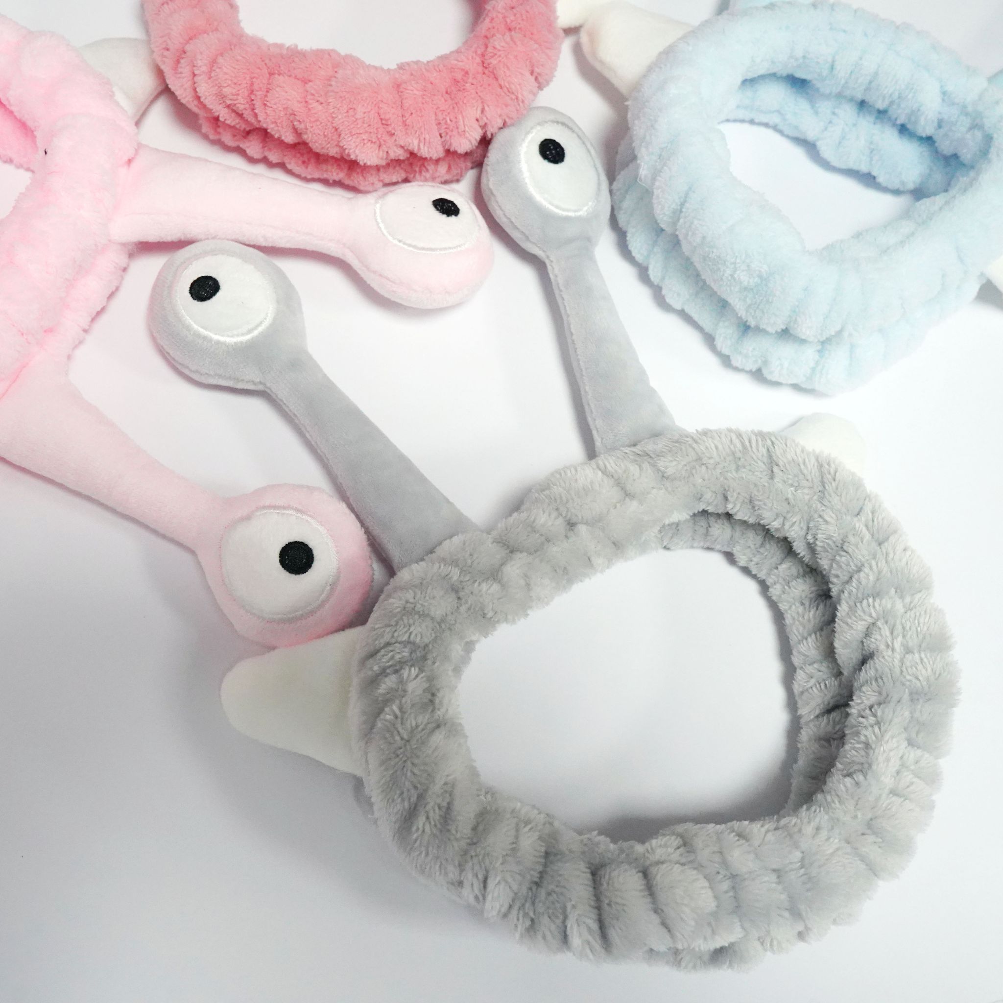 Yuhan Accessories' new Korean-style long-eyed monster face wash and hair tie, makeup and mask hair tie