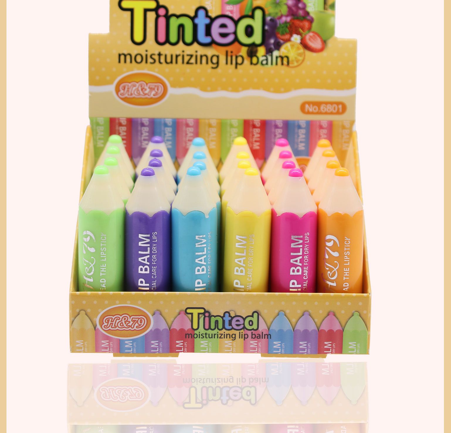 The new crayon cartoon lip protection, anti-splitting, Nourishing and moistening lipstick gift, colorless and transparent, is available for OEM thumbnail