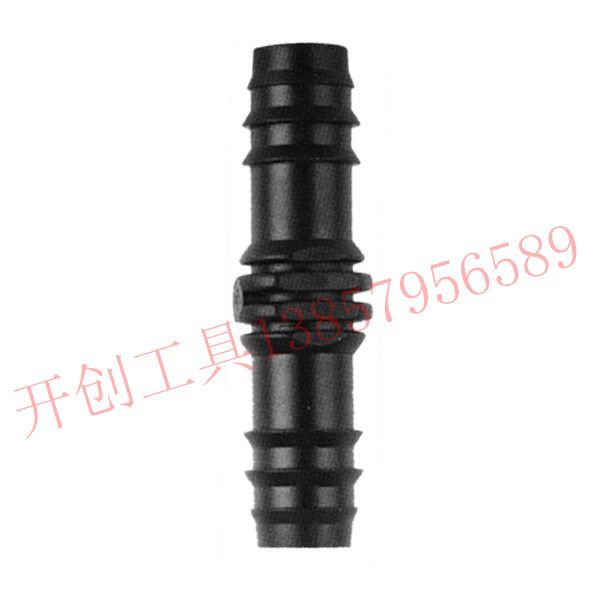 Irrigation water saving drip irrigation with switch fitting direct tee elbow