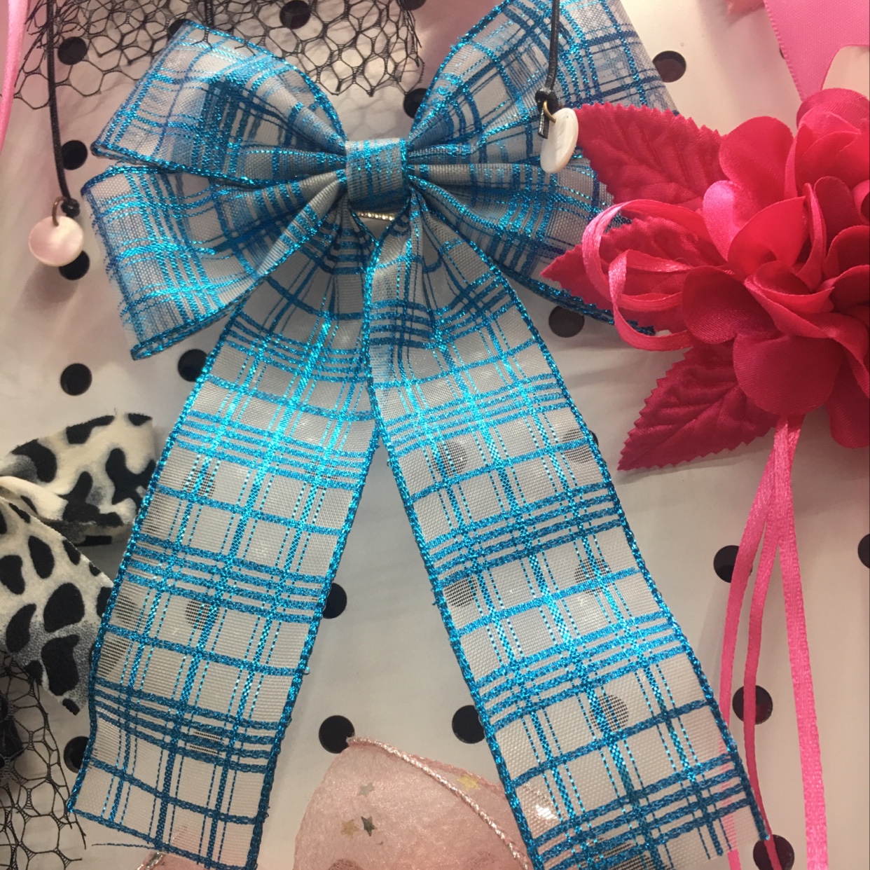 Royal Blue Bow Every Day details Picture