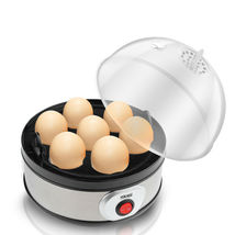 DSP丹松 蒸蛋器迷你 不锈钢定时煮鸡蛋 自动断电早餐神器煮蛋器