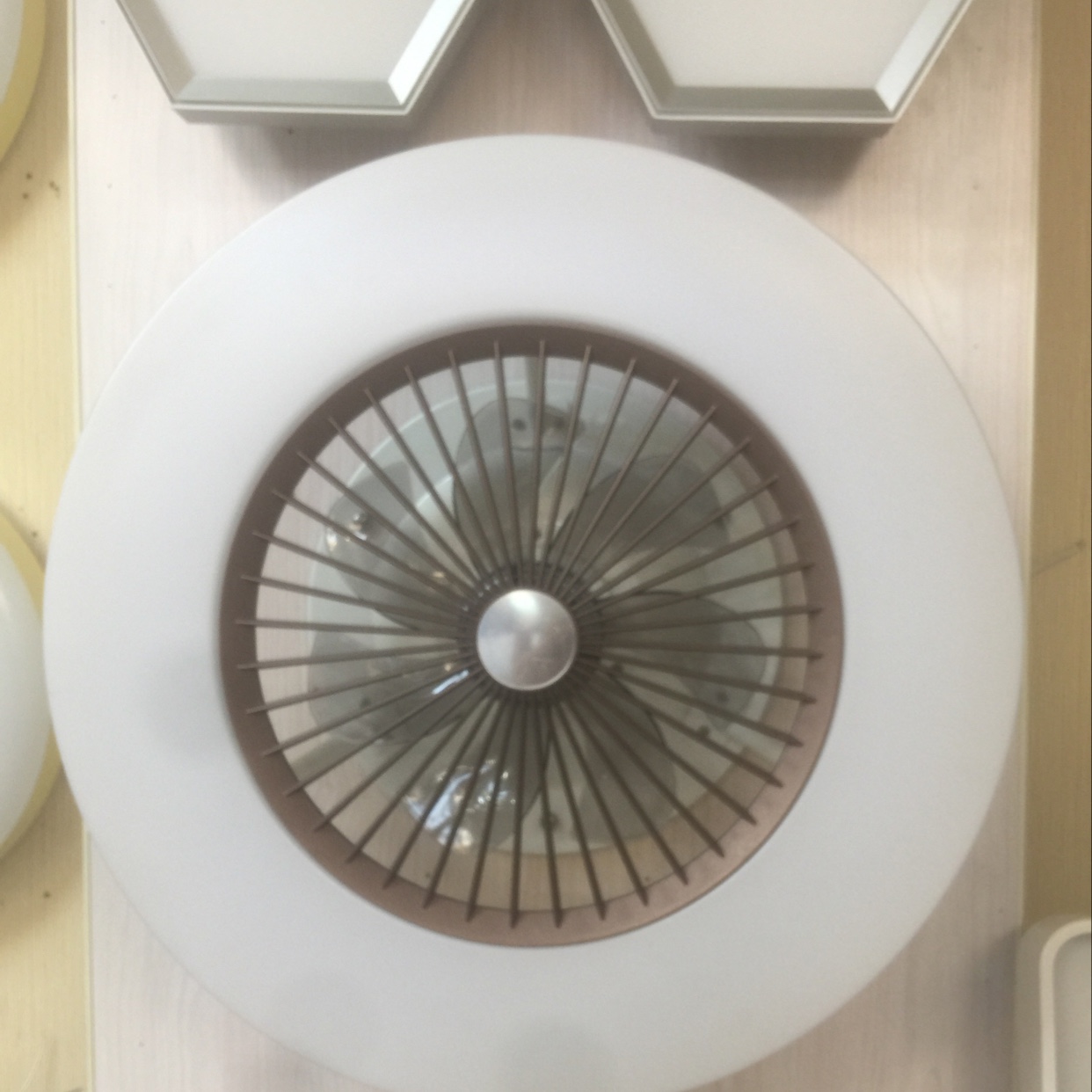 吸顶风扇灯家用餐厅客厅卧室大风力带电风扇吊灯