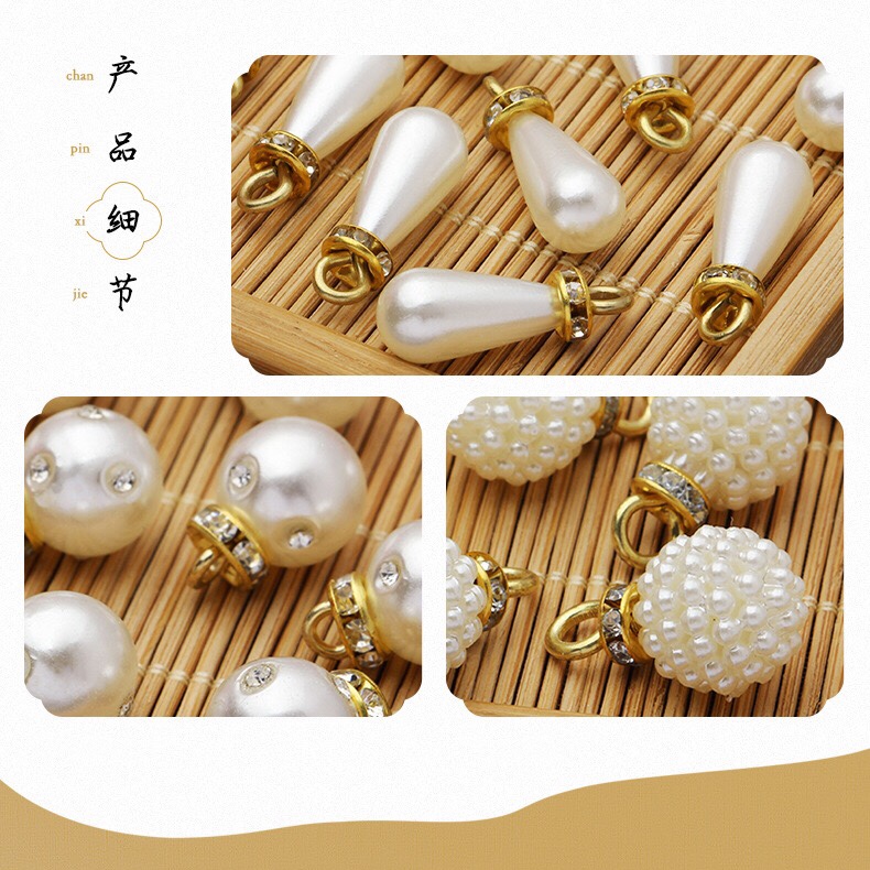 发夹配件细节图