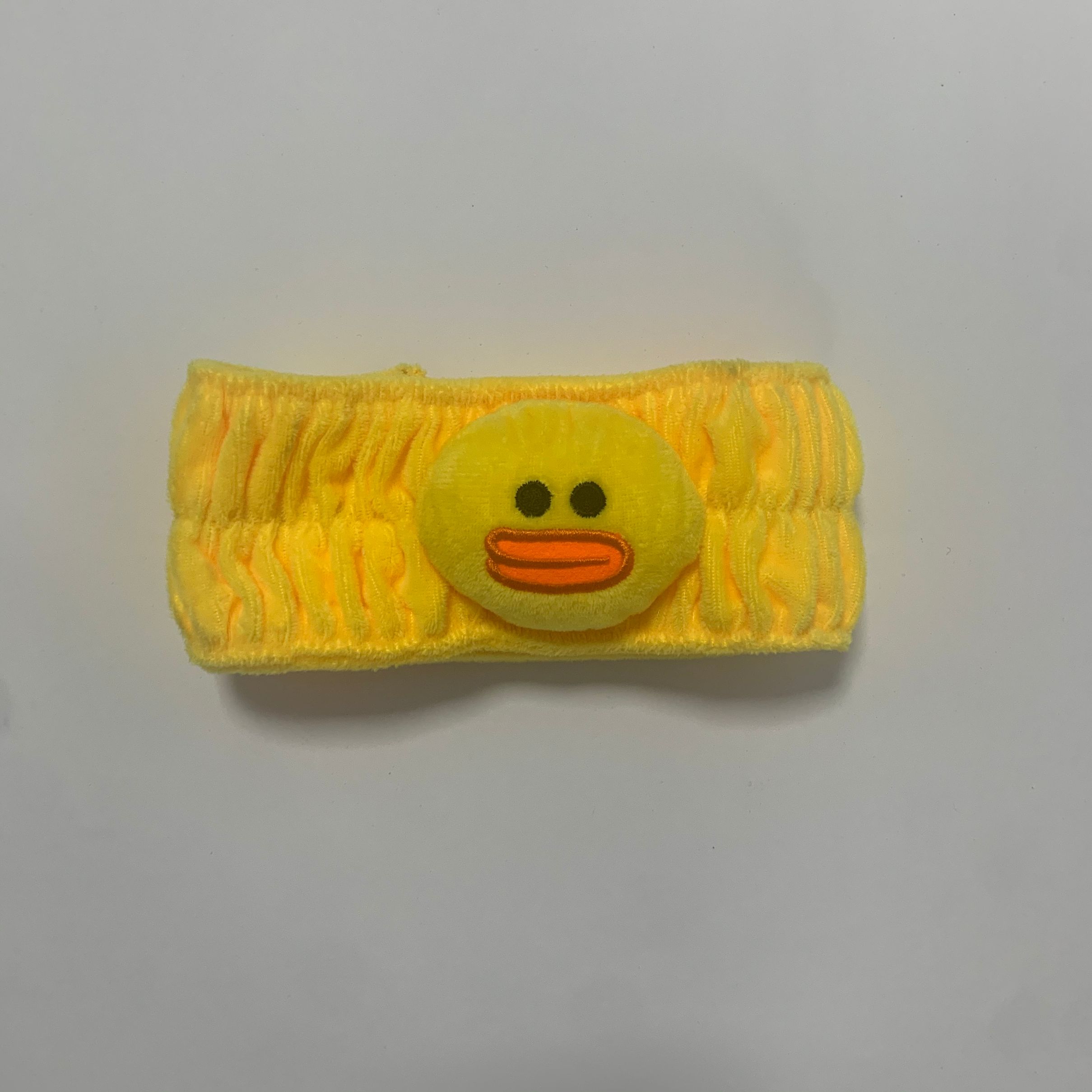 Yu Han jewelry new Korean version of the yellow duck face hair band makeup mask hair band thumbnail
