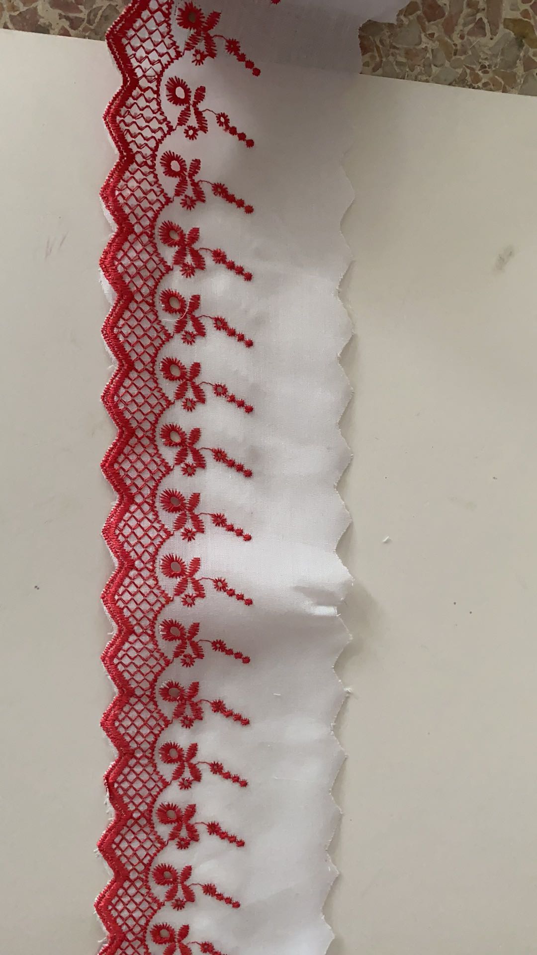 现货花边厂家直销棉线蕾丝花边刺绣花辅料布料服装布料