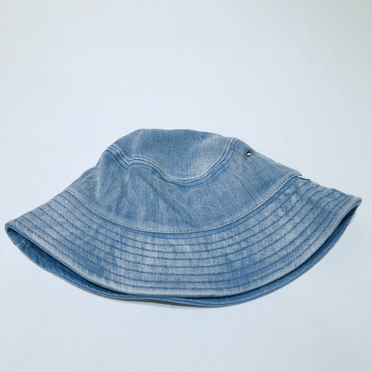 Washed denim hat and sun hat undefined
